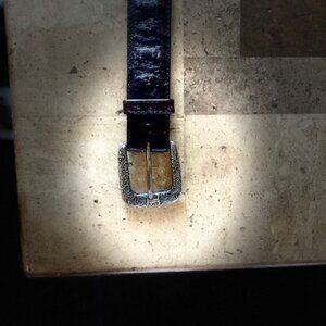 Lucchese Genuine Ostrich Belt